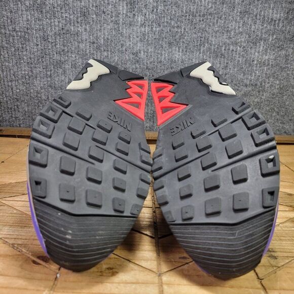 Nike Air Structure Men's 9.5 White Persian Violet Sneakers Retro DC2548-100 - Picture 9 of 11